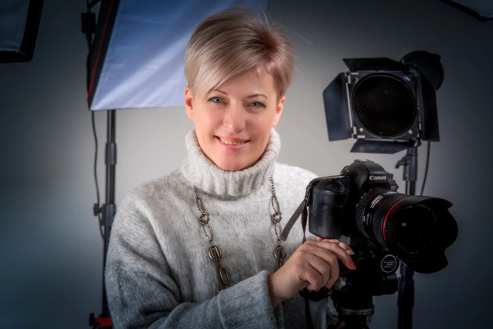 Ирина Кочкина обучает фотографии